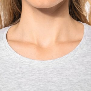 T-shirt col rond manches longues femme