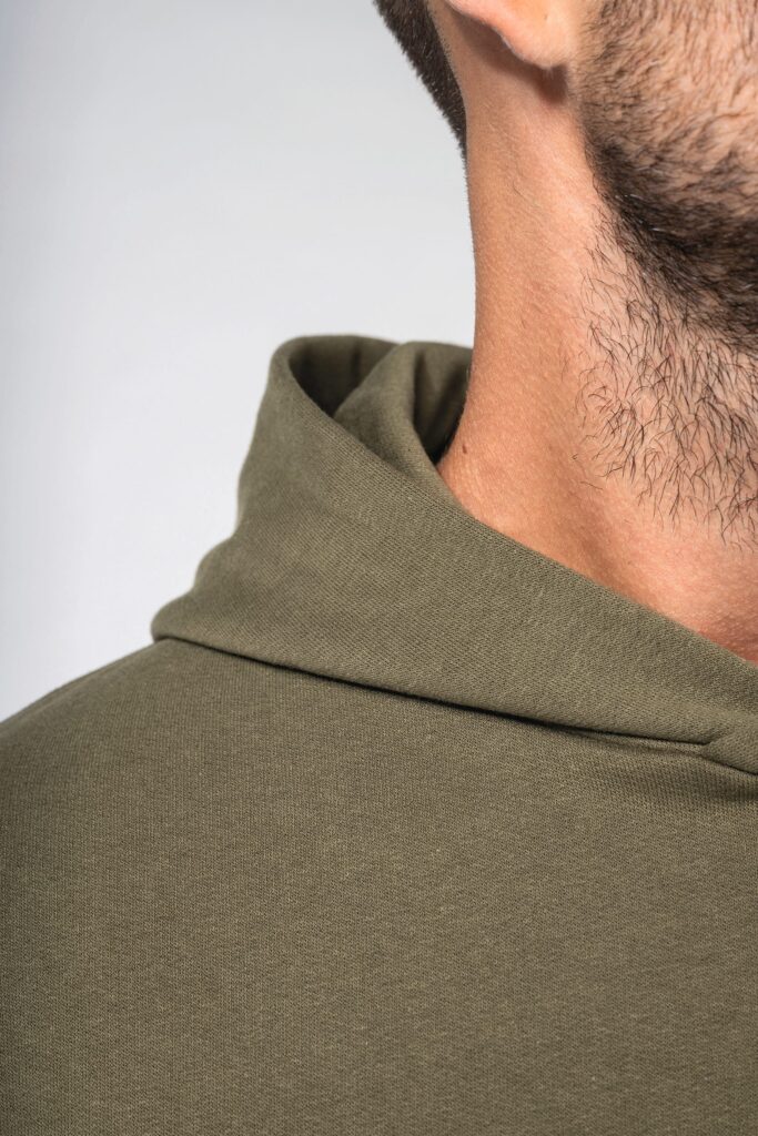 Sweatshirt à capuche molleton oversize unisexe