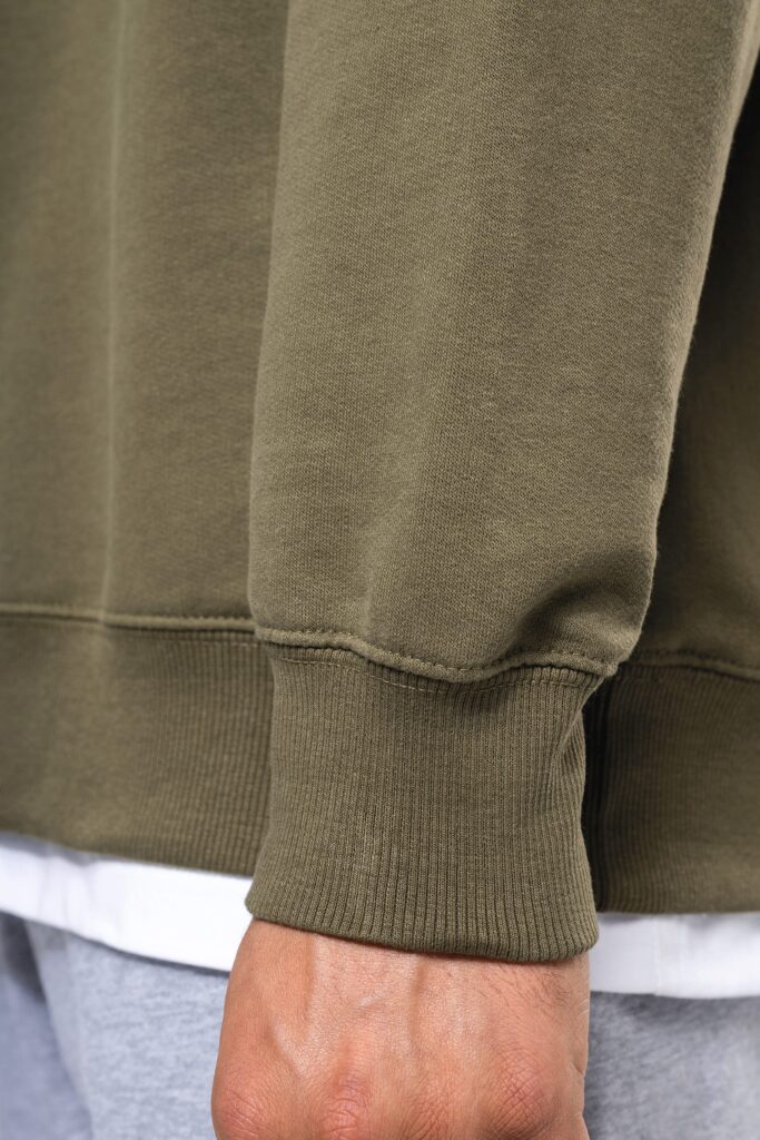 Sweatshirt à capuche molleton oversize unisexe