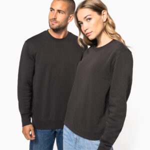 Sweat-shirt écoresponsable col rond unisexe
