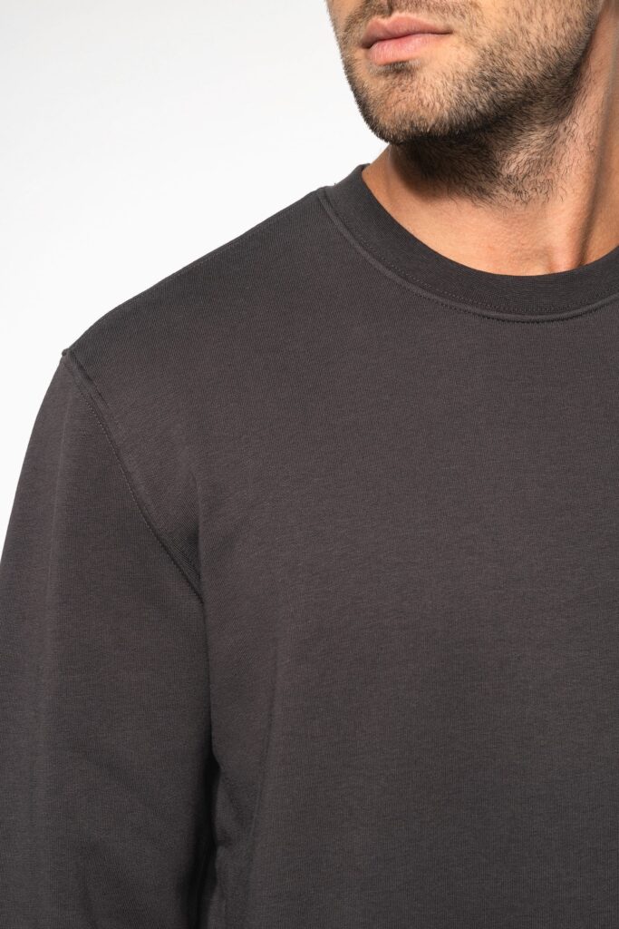 Sweat-shirt écoresponsable col rond unisexe