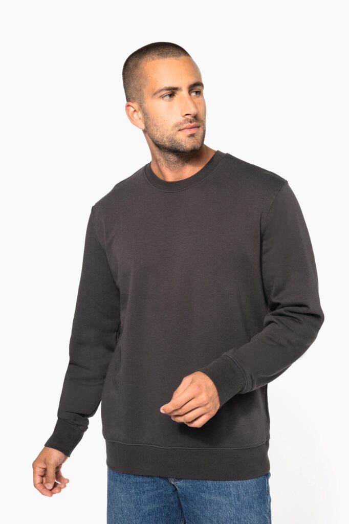 Sweat-shirt écoresponsable col rond unisexe