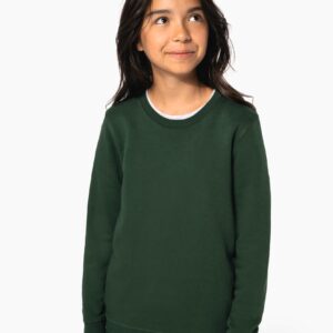 Sweat-shirt écoresponsable col rond enfant