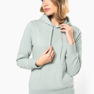 Sweat-shirt écoresponsable à capuche femme