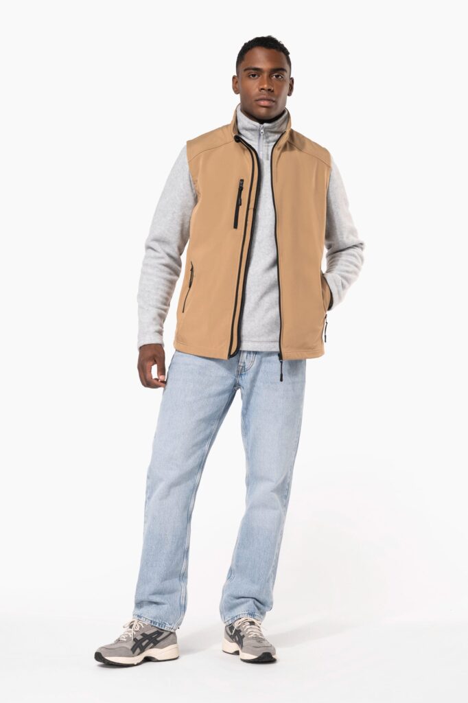 Bodywarmer softshell homme