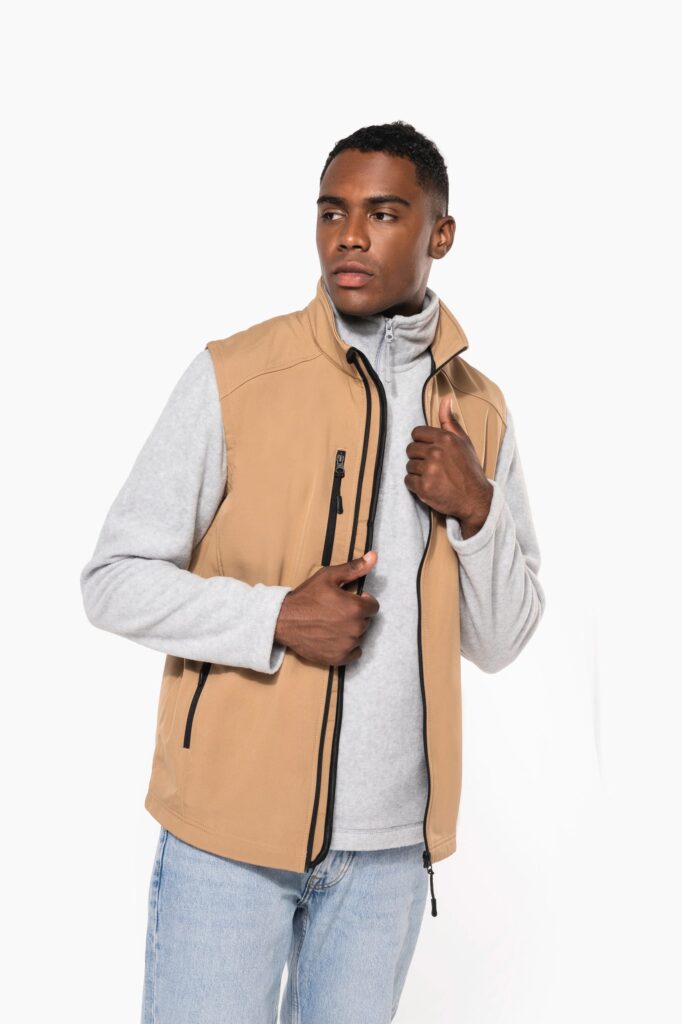 Bodywarmer softshell homme