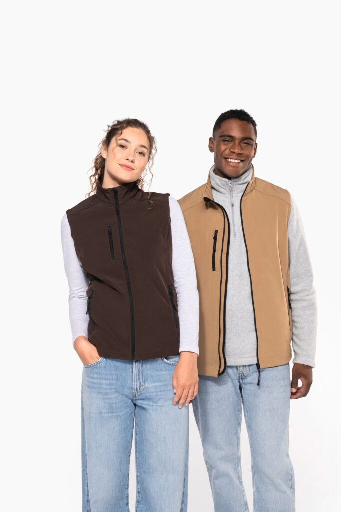 Bodywarmer softshell homme