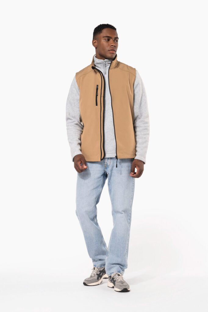 Bodywarmer softshell homme