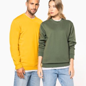 Sweat-shirt col rond unisexe