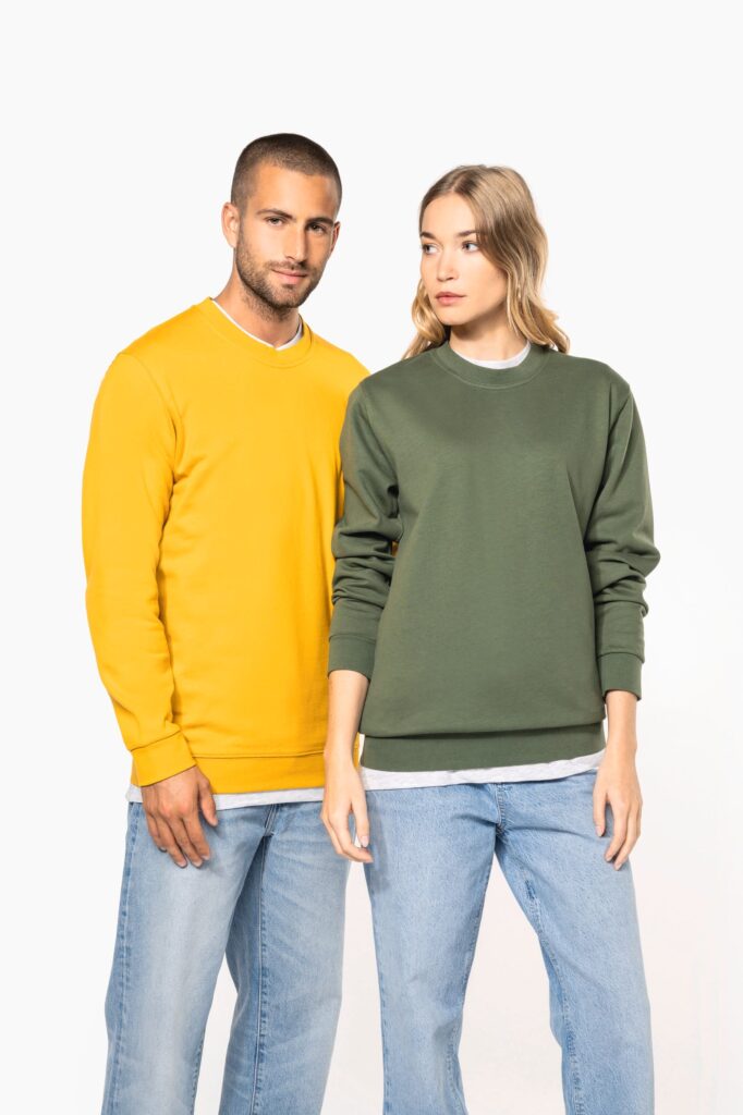 Sweat-shirt col rond unisexe