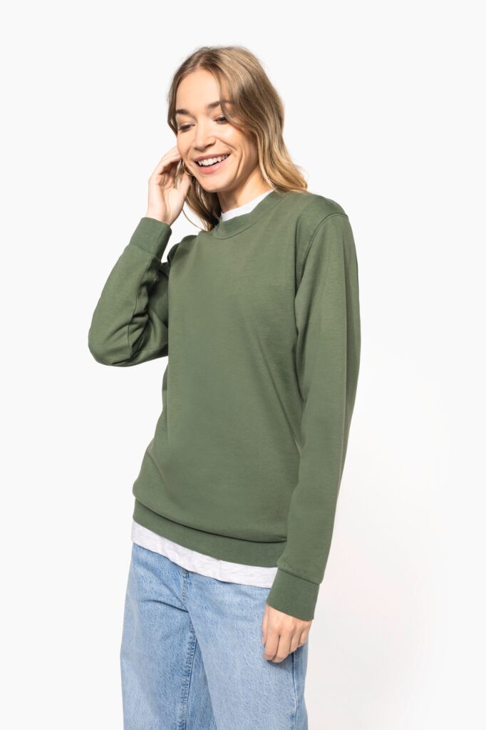 Sweat-shirt col rond unisexe