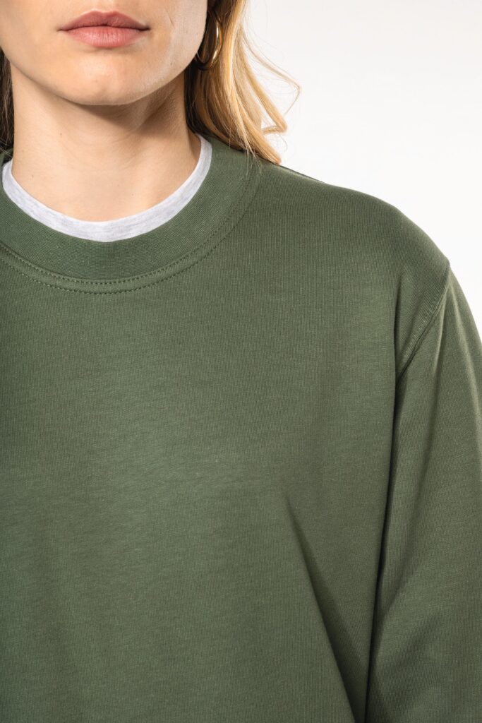 Sweat-shirt col rond unisexe