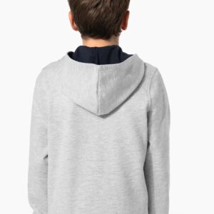 Sweat-shirt zippé capuche enfant
