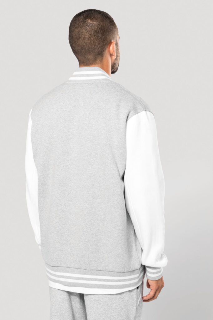 Blouson molleton teddy unisexe