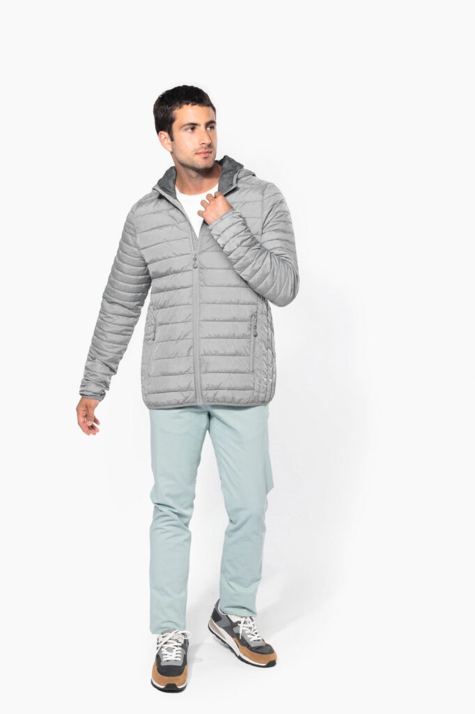 Doudoune légère capuche homme