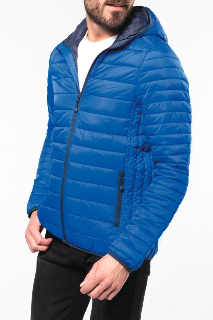 Doudoune légère capuche homme