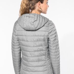 Doudoune légère capuche femme