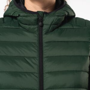Doudoune légère capuche femme