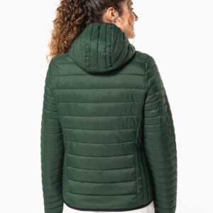 Doudoune légère capuche femme