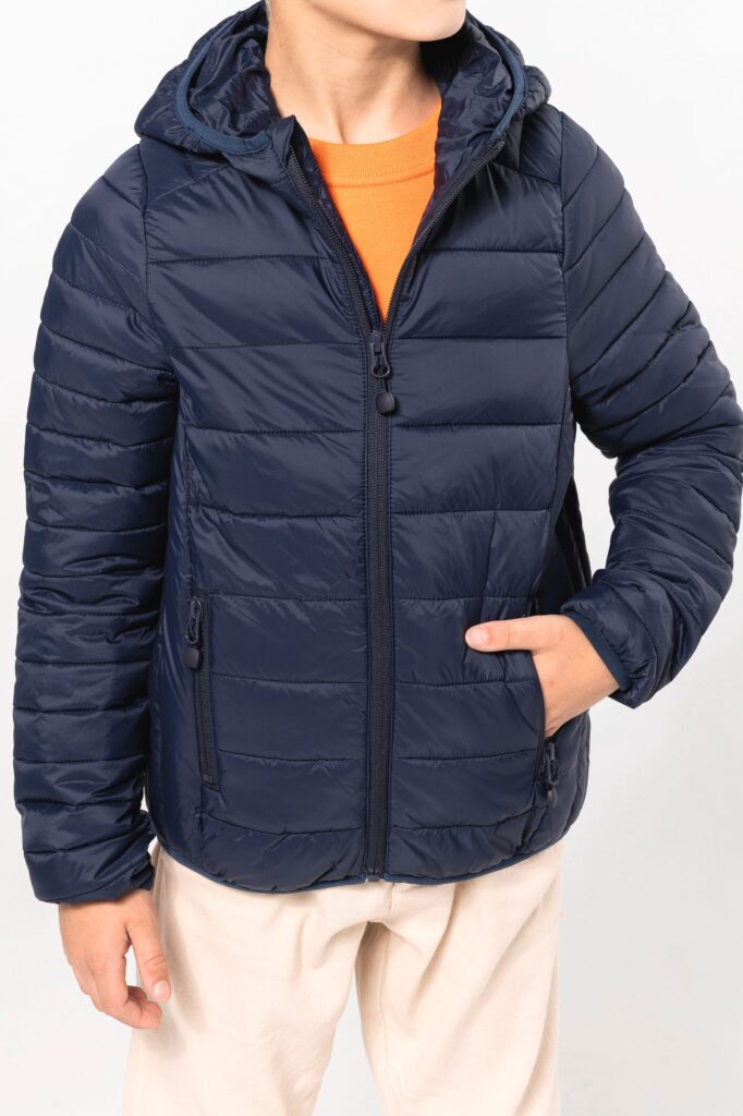 Doudoune légère capuche enfant