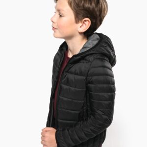 Doudoune légère capuche enfant