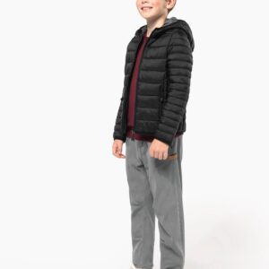 Doudoune légère capuche enfant