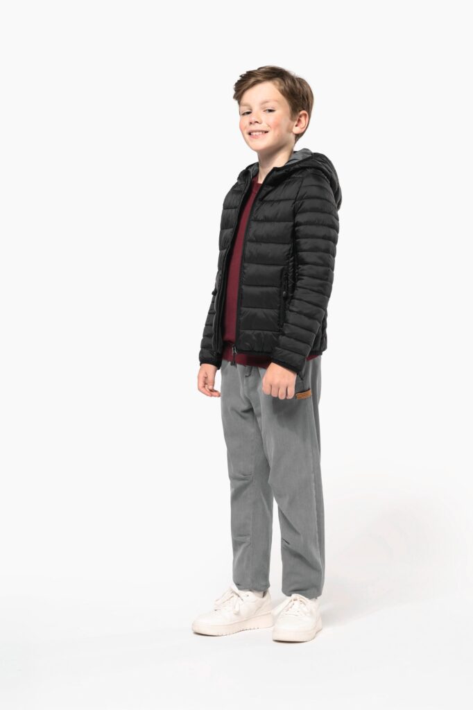 Doudoune légère capuche enfant