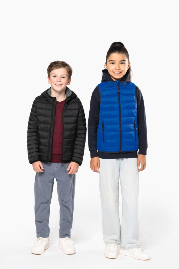 Doudoune légère capuche enfant