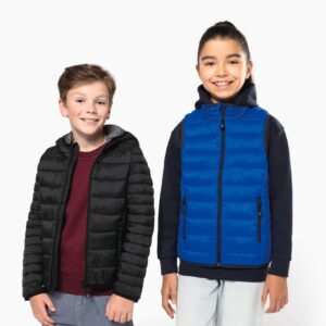 Doudoune légère capuche enfant
