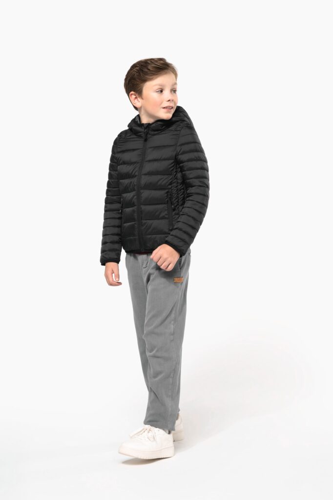 Doudoune légère capuche enfant