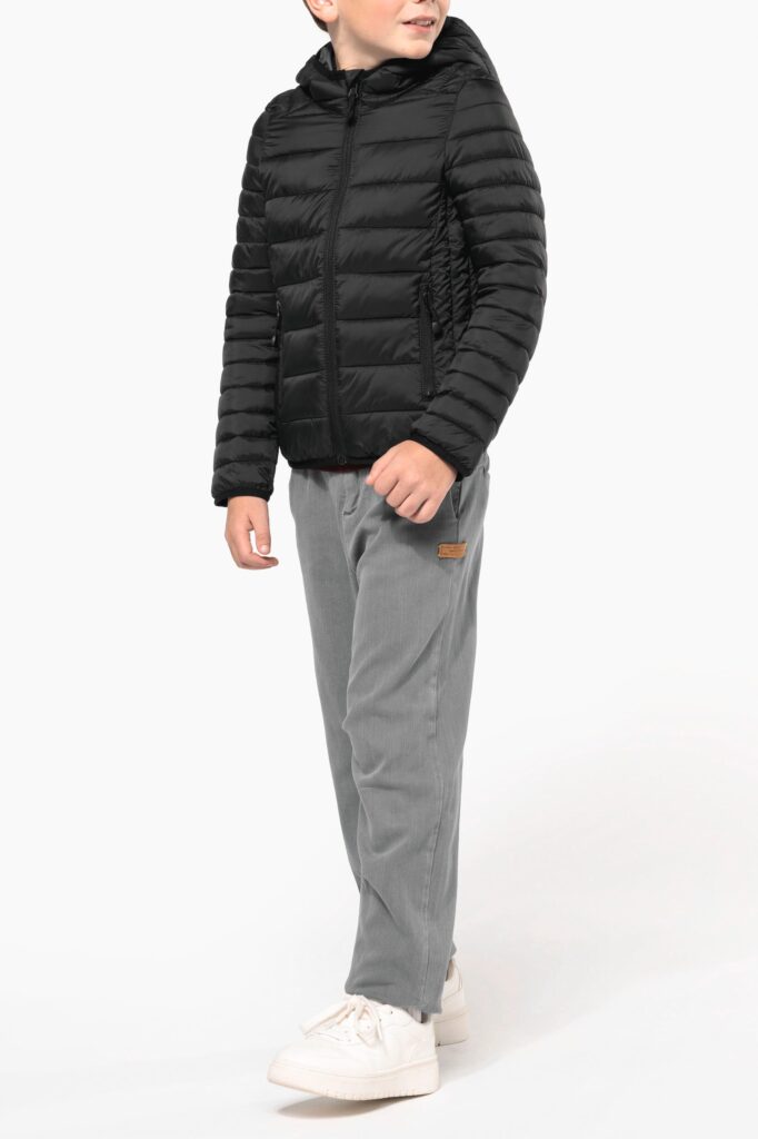 Doudoune légère capuche enfant