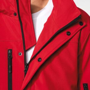 Parka softshell doublée capuche homme