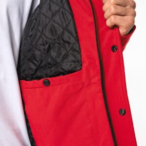 Parka softshell doublée capuche homme