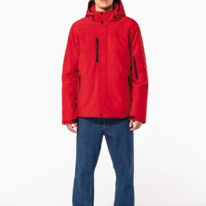 Parka softshell doublée capuche homme
