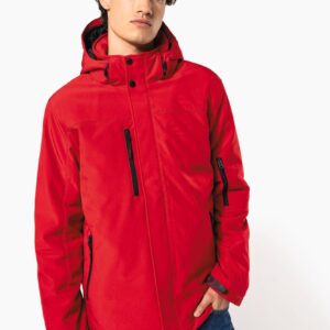 Parka softshell doublée capuche homme