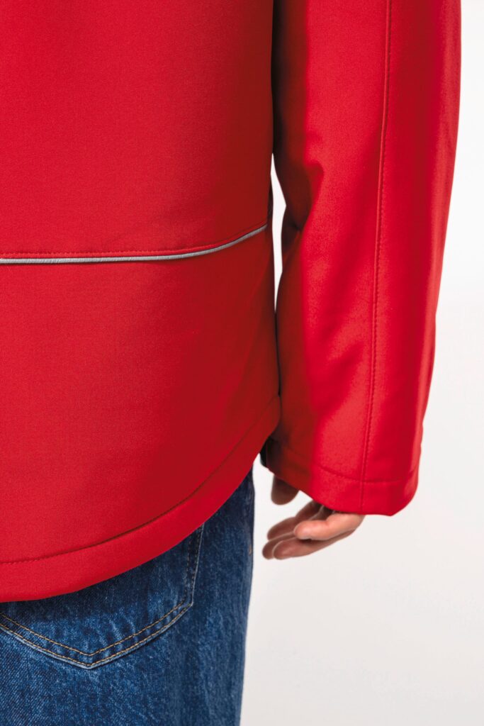 Parka softshell doublée capuche homme