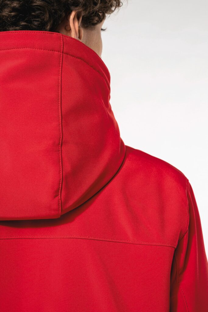 Parka softshell doublée capuche homme