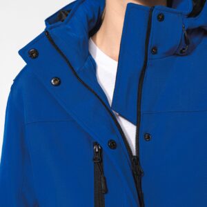 Parka softshell doublée capuche femme