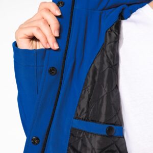 Parka softshell doublée capuche femme