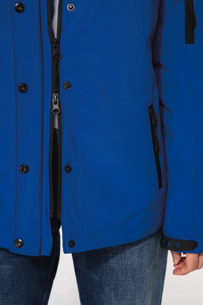 Parka softshell doublée capuche femme