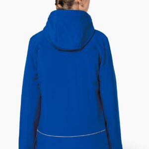 Parka softshell doublée capuche femme