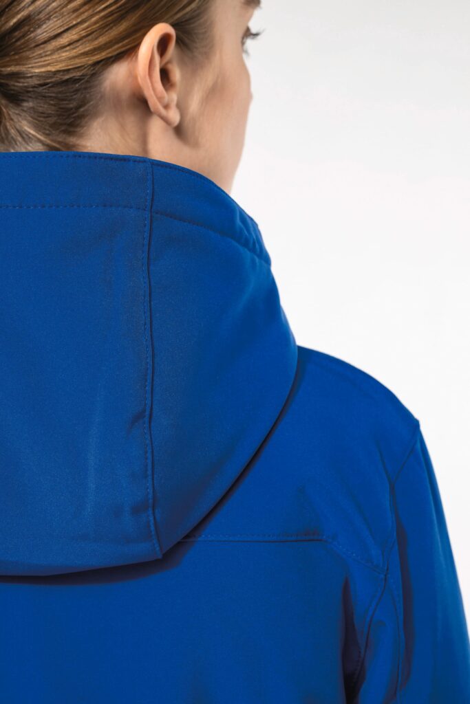 Parka softshell doublée capuche femme