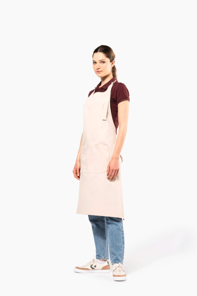Tablier coton avec poche