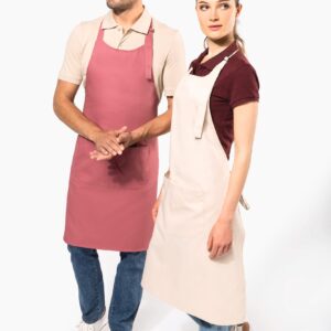 Tablier coton avec poche