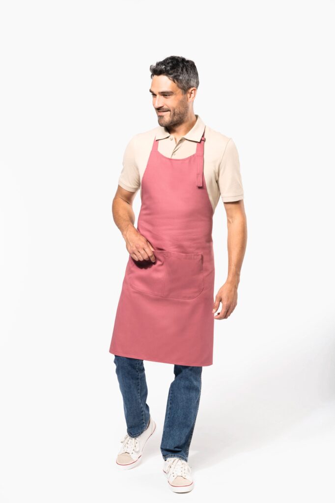 Tablier coton avec poche