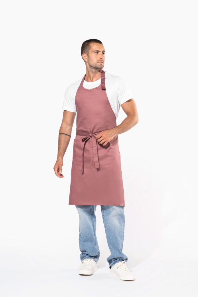 Tablier polycoton avec poche