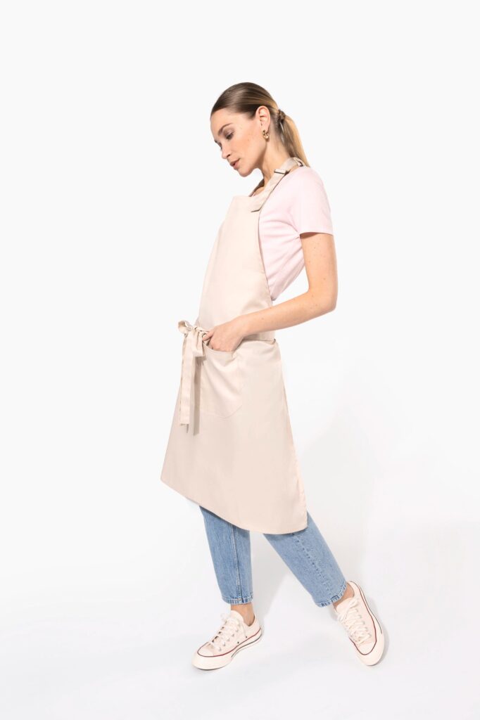 Tablier polycoton avec poche