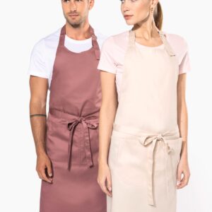 Tablier polycoton avec poche