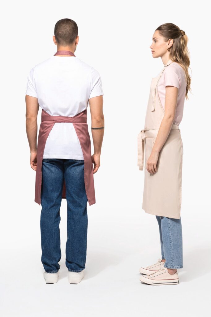 Tablier polycoton avec poche