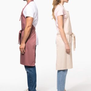 Tablier polycoton avec poche